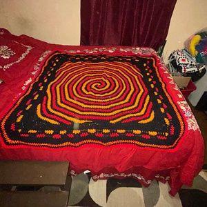 Handcrafted crochet Afghan/throw